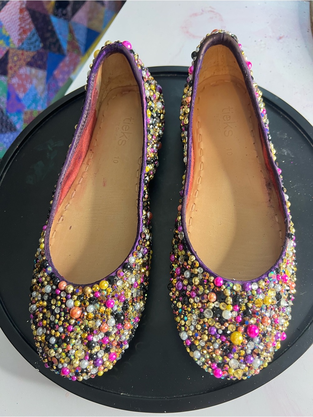 Custom size 10 Tieks